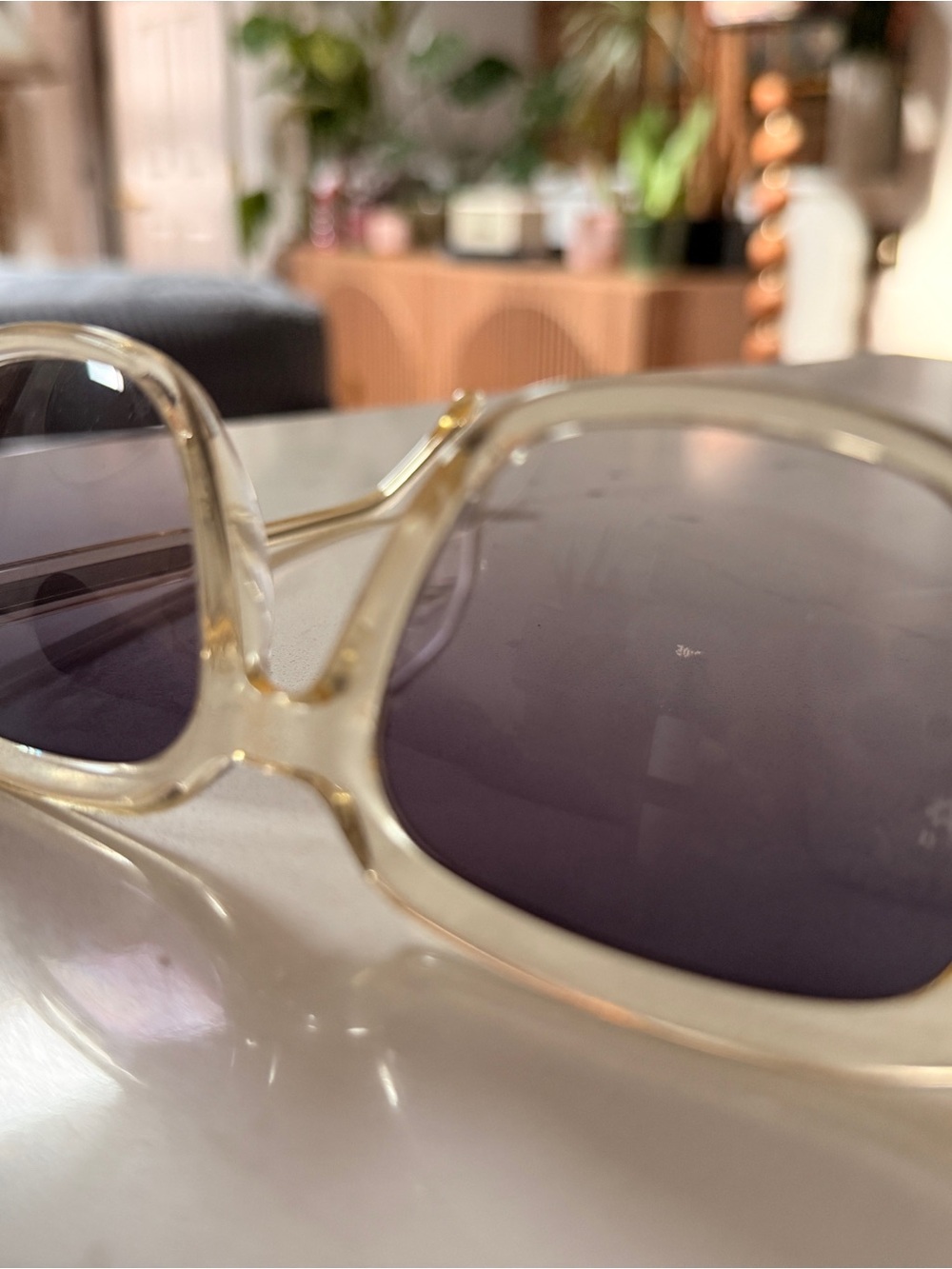 Isabel Marant | Champagne & Gray Smoke Gradient Sunglasses | 56mm | Like New